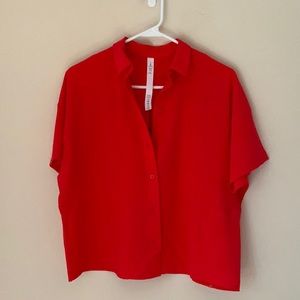 Lululemon Full Day Ahead Short Sleeve Shirt